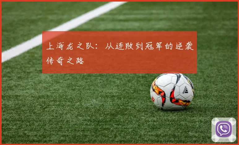上海龙之队：从连败到冠军的逆袭传奇之路